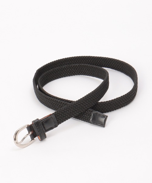 ikka(イッカ)の「ゴムメッシュベルト20MM(ベルト・レディース・ブラック/ベージュ/グレー/オフホワイト/グリーン・FREE)」の3枚目の写真