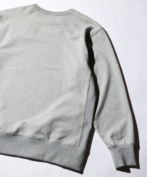 NANGA(ナンガ)の「NANGA / ナンガ ECO HYBRID SWEATSHIRT(OUT DOOR MAN PT) エコハイブリッド スウェットシャツ アウトドアマンプリント(Tシャツ/カットソー・メンズ・オートミール/グレー・MEDIUM/LARGE/X-LARGE)」の10枚目の写真