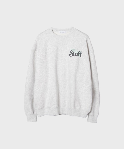 F-LAGSTUF-F(フラグスタフ)の「23AW-FS-39 Cover Logo SWEAT(スウェット・メンズ・グレー/サックスブルー/ピンク/ブラック・X-LARGE/MEDIUM/LARGE)」の3枚目の写真