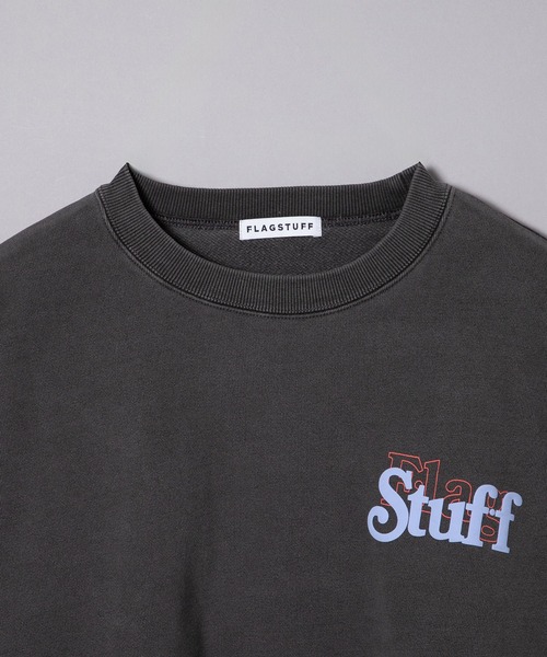 F-LAGSTUF-F(フラグスタフ)の「23AW-FS-39 Cover Logo SWEAT(スウェット・メンズ・グレー/サックスブルー/ピンク/ブラック・X-LARGE/MEDIUM/LARGE)」の9枚目の写真