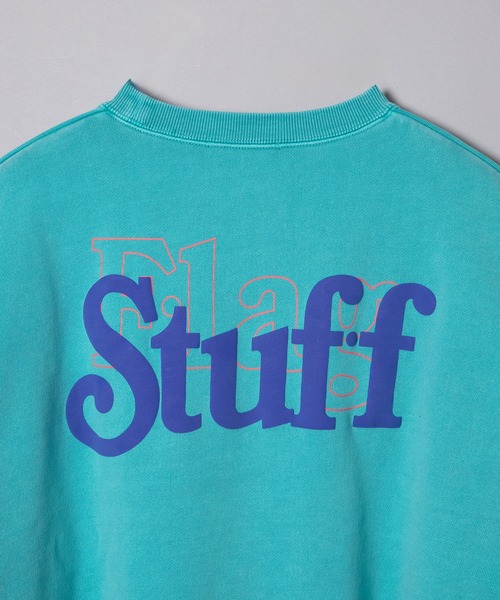 F-LAGSTUF-F(フラグスタフ)の「23AW-FS-39 Cover Logo SWEAT(スウェット・メンズ・グレー/サックスブルー/ピンク/ブラック・X-LARGE/MEDIUM/LARGE)」の20枚目の写真