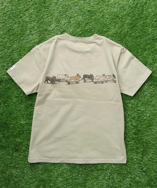 The Endless Summer(エンドレスサマー)の「TES RUN RUN RUN T-SHIRT / Tシャツ(Tシャツ/カットソー・メンズ・グリーン系その他3/アイボリー/ホワイト・SMALL/MEDIUM/LARGE/X-LARGE/XX-LARGE)」の13枚目の写真