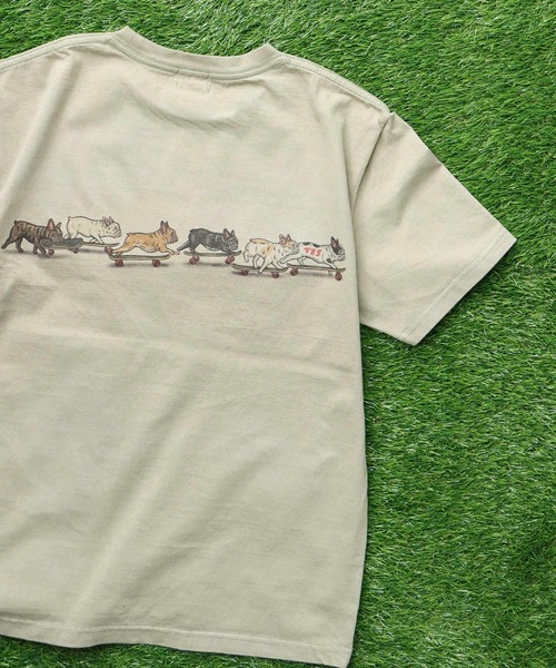 The Endless Summer(エンドレスサマー)の「TES RUN RUN RUN T-SHIRT / Tシャツ(Tシャツ/カットソー・メンズ・グリーン系その他3/アイボリー/ホワイト・SMALL/MEDIUM/LARGE/X-LARGE/XX-LARGE)」の14枚目の写真