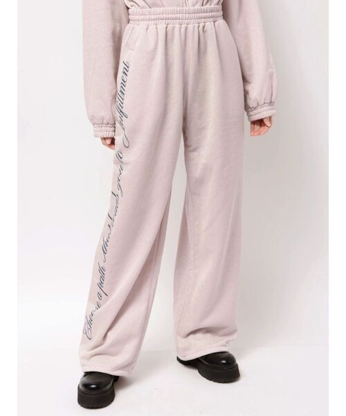 jouetie（ジュエティ）の「ラメルーズスウェットパンツ（スウェットパンツ・レディース・ブラック/ピンク/グレー・MEDIUM）」の20枚目の写真