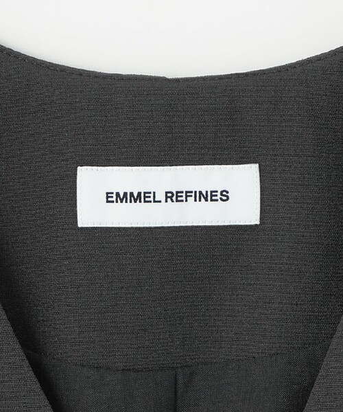 エメル リファインズ EMMEL REFINES／EM コクーン ジレ ベスト EMMEL REFINES（エメルリファインズ）の「＜EMMEL REFINES＞EM
