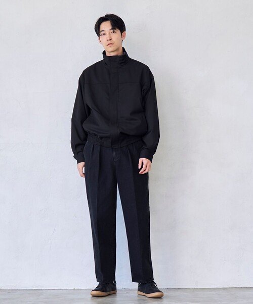 RONEL(ロネル)の「【RONEL】TRスタンド ブルゾン(その他アウター・メンズ・ブラック/ベージュ・S/M/L/XL)」の3枚目の写真