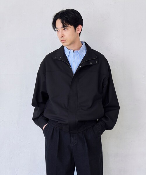 RONEL(ロネル)の「【RONEL】TRスタンド ブルゾン(その他アウター・メンズ・ブラック/ベージュ・S/M/L/XL)」の9枚目の写真