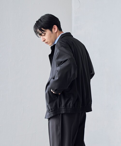 RONEL(ロネル)の「【RONEL】TRスタンド ブルゾン(その他アウター・メンズ・ブラック/ベージュ・S/M/L/XL)」の10枚目の写真