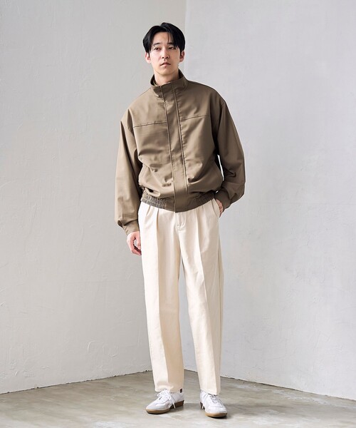 RONEL(ロネル)の「【RONEL】TRスタンド ブルゾン(その他アウター・メンズ・ブラック/ベージュ・S/M/L/XL)」の13枚目の写真