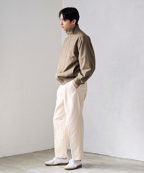RONEL(ロネル)の「【RONEL】TRスタンド ブルゾン(その他アウター・メンズ・ブラック/ベージュ・S/M/L/XL)」の14枚目の写真