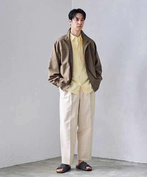 RONEL(ロネル)の「【RONEL】TRスタンド ブルゾン(その他アウター・メンズ・ブラック/ベージュ・S/M/L/XL)」の16枚目の写真