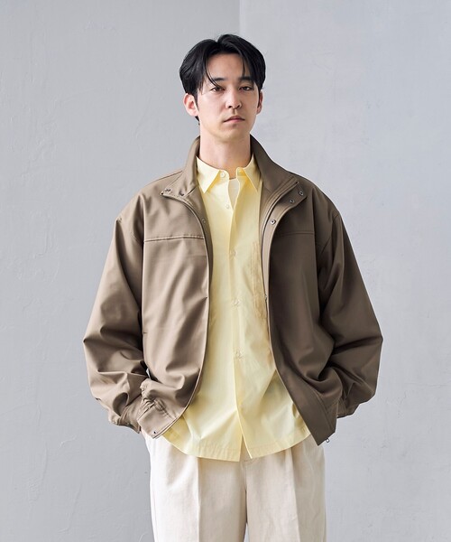 RONEL(ロネル)の「【RONEL】TRスタンド ブルゾン(その他アウター・メンズ・ブラック/ベージュ・S/M/L/XL)」の17枚目の写真