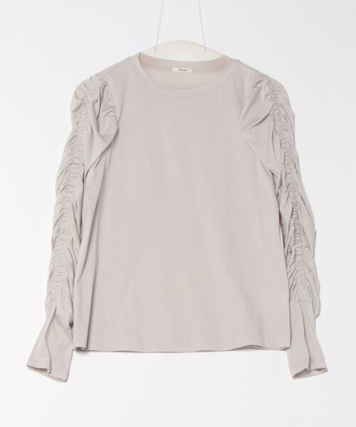 ギャザースリーブオーバーカットソー LASUD｜ギャザースリーブオーバーカットソー | Rakuten Fashion
