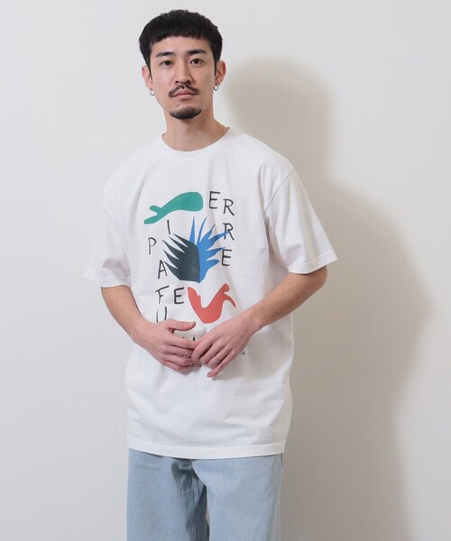 BEAMS（ビームス）の「BEAMS / Henri Matisse Print-T-Shirt②（Tシャツ/カットソー・メンズ・ホワイト・S/M/L/XL）」の3枚目の写真