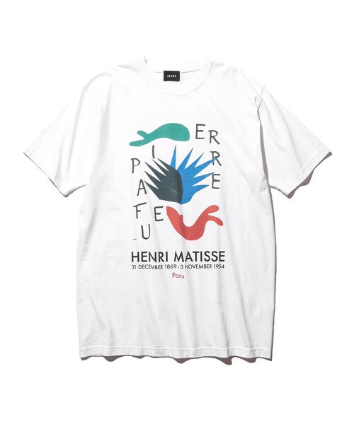 BEAMS（ビームス）の「BEAMS / Henri Matisse Print-T-Shirt②（Tシャツ/カットソー・メンズ・ホワイト・S/M/L/XL）」の9枚目の写真