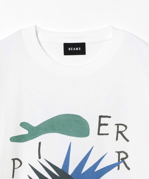 BEAMS（ビームス）の「BEAMS / Henri Matisse Print-T-Shirt②（Tシャツ/カットソー・メンズ・ホワイト・S/M/L/XL）」の11枚目の写真