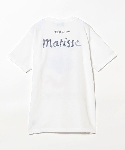 BEAMS（ビームス）の「BEAMS / Henri Matisse Print-T-Shirt②（Tシャツ/カットソー・メンズ・ホワイト・S/M/L/XL）」の12枚目の写真