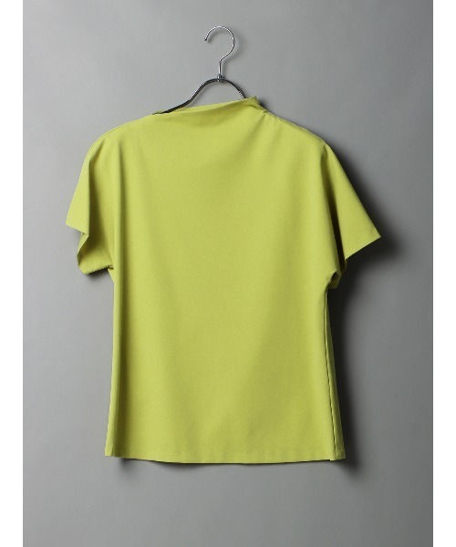 CIS.(シス)の「CIS. ピンチドネックTシャツ ウォッシャブル 無地(Tシャツ/カットソー・レディース・ホワイト系/グリーン系/ブラック系・36(7号)/38(9号))」の13枚目の写真