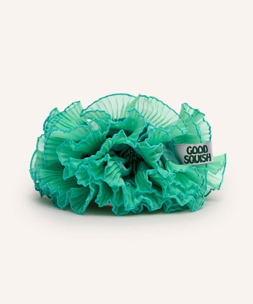 GOOD SQUISH BEA-UTIFUL シルクフリルシュシュ　アイボリー セール】【GOOD SQUISH】BABY BEA-UTIFUL シルクフリルシュシュ ギフト