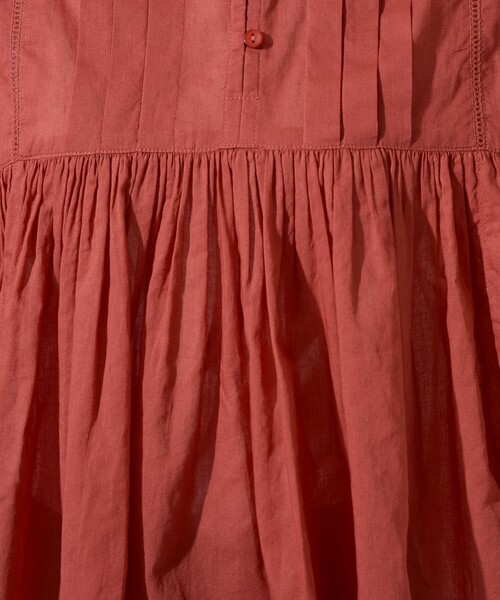 FREAK'S STORE（フリークスストア）の「限定展開　インド タック 切り替え フレア ブラウス（シャツ/ブラウス・レディース・ブラック/レッド/オフホワイト/モカ/イエロー/ネイビー・ﾌﾘ-）」の22枚目の写真