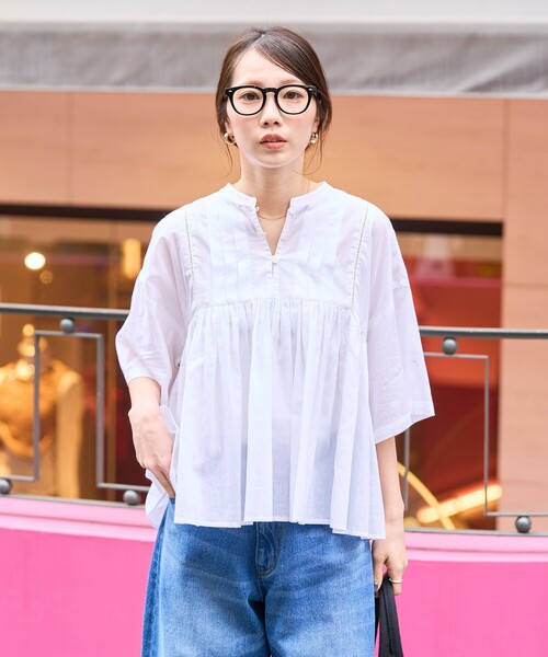 yukiemonペタペタ半袖フレアᎢ yukiemonペタペタ半袖フレアᎢ