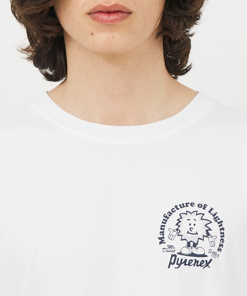 Tシャツ・カットソー PYRENEX TOP (HUX011C 1000) PYRENEX / ピレネックス】PYRENEX HUX011 MFG TEE/Tシャツ【WEB