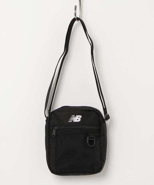NEW BALANCE(ニューバランス)の「ポリエステル ミニショルダー newbalance(ショルダーバッグ・メンズ・ホワイト/ブルー/ブラック・フリ-)」の12枚目の写真