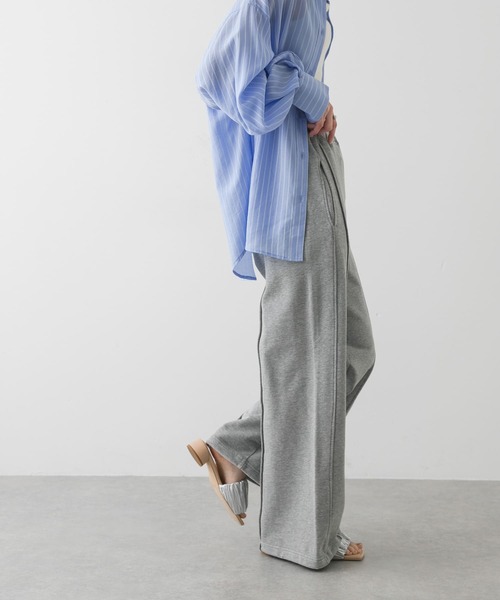 SENSE OF PLACE by URBAN RESEARCH（センスオブプレイスバイアーバンリサーチ）の「ピグメントスウェットパンツ（その他パンツ・レディース・グレー/ベージュ/チャコールグレー・ONE）」の5枚目の写真