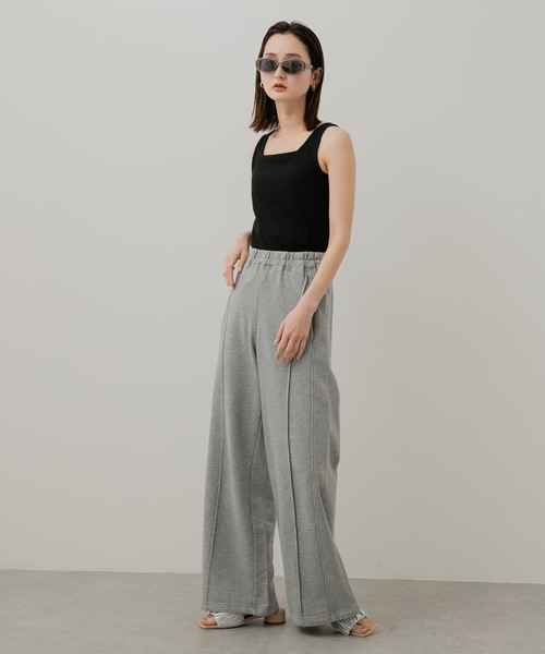 SENSE OF PLACE by URBAN RESEARCH（センスオブプレイスバイアーバンリサーチ）の「ピグメントスウェットパンツ（その他パンツ・レディース・グレー/ベージュ/チャコールグレー・ONE）」の10枚目の写真