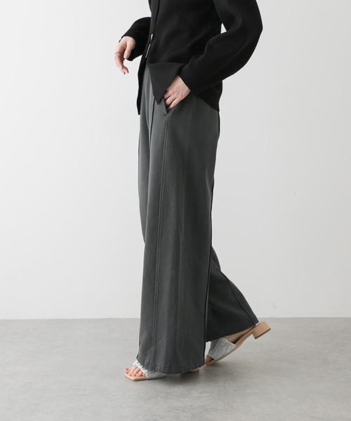 SENSE OF PLACE by URBAN RESEARCH（センスオブプレイスバイアーバンリサーチ）の「ピグメントスウェットパンツ（その他パンツ・レディース・グレー/ベージュ/チャコールグレー・ONE）」の11枚目の写真