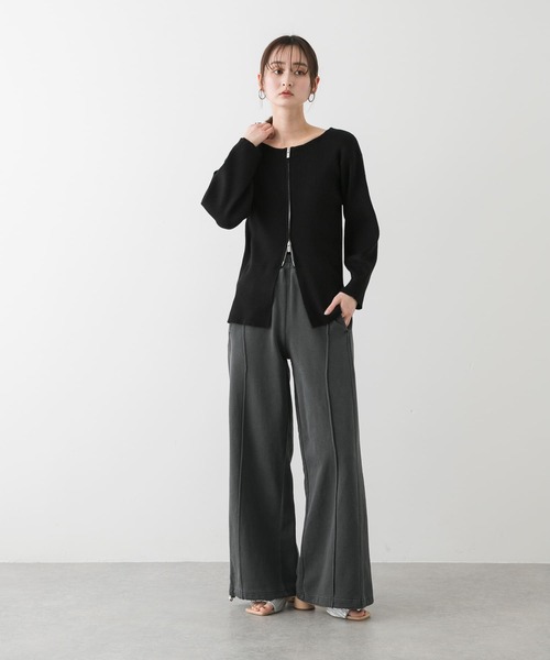 SENSE OF PLACE by URBAN RESEARCH（センスオブプレイスバイアーバンリサーチ）の「ピグメントスウェットパンツ（その他パンツ・レディース・グレー/ベージュ/チャコールグレー・ONE）」の13枚目の写真