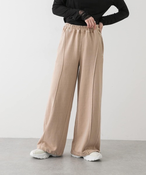 SENSE OF PLACE by URBAN RESEARCH（センスオブプレイスバイアーバンリサーチ）の「ピグメントスウェットパンツ（その他パンツ・レディース・グレー/ベージュ/チャコールグレー・ONE）」の15枚目の写真