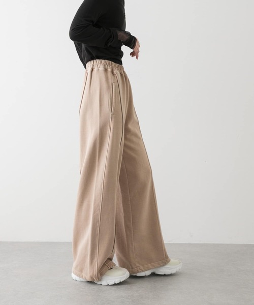 SENSE OF PLACE by URBAN RESEARCH（センスオブプレイスバイアーバンリサーチ）の「ピグメントスウェットパンツ（その他パンツ・レディース・グレー/ベージュ/チャコールグレー・ONE）」の17枚目の写真