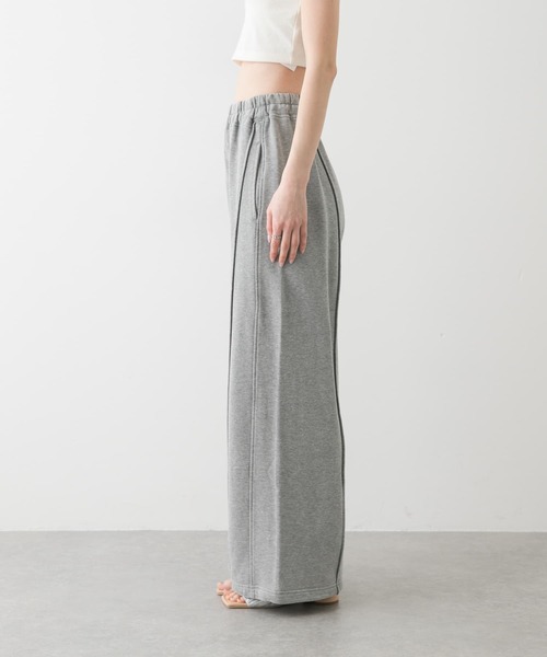 SENSE OF PLACE by URBAN RESEARCH（センスオブプレイスバイアーバンリサーチ）の「ピグメントスウェットパンツ（その他パンツ・レディース・グレー/ベージュ/チャコールグレー・ONE）」の21枚目の写真