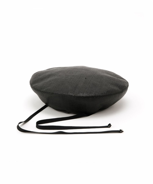 Casselini（キャセリーニ）の「Casselini(キャセリーニ)サマーベレー（ハンチング/ベレー帽・レディース・ブラック/ブラウン・FREE）」の11枚目の写真