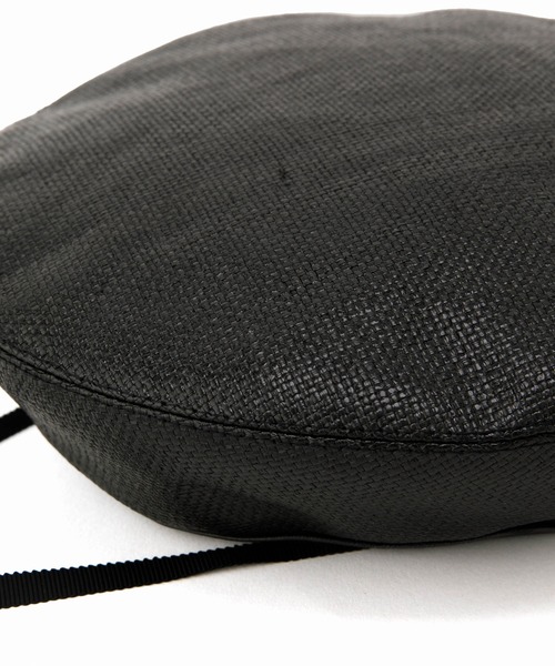 Casselini（キャセリーニ）の「Casselini(キャセリーニ)サマーベレー（ハンチング/ベレー帽・レディース・ブラック/ブラウン・FREE）」の7枚目の写真