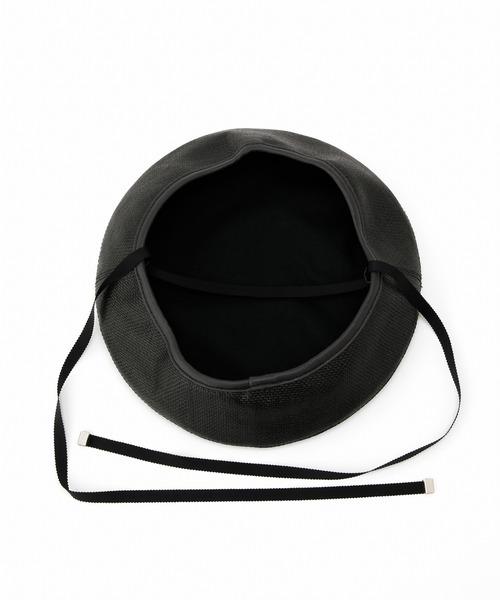 Casselini（キャセリーニ）の「Casselini(キャセリーニ)サマーベレー（ハンチング/ベレー帽・レディース・ブラック/ブラウン・FREE）」の5枚目の写真
