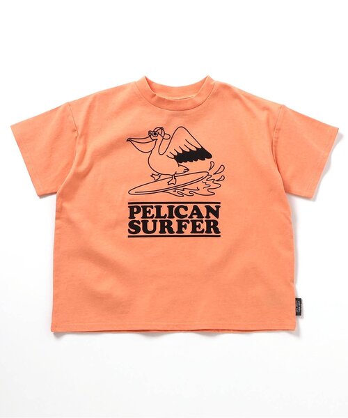 BREEZE(ブリーズ)の「【WEB限定/ジュニア対応】いろいろカレッジ半袖Tシャツ(Tシャツ/カットソー・キッズ・ブルー/グレー/アイボリー/サックスブルー/ミント/オレンジ/パープル/イエロー/ピンク/レインボー/ライム/レッド・90/100/110/120/130/140/150)」の14枚目の写真
