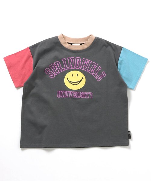 BREEZE(ブリーズ)の「【WEB限定/ジュニア対応】いろいろカレッジ半袖Tシャツ(Tシャツ/カットソー・キッズ・ブルー/グレー/アイボリー/サックスブルー/ミント/オレンジ/パープル/イエロー/ピンク/レインボー/ライム/レッド・90/100/110/120/130/140/150)」の17枚目の写真