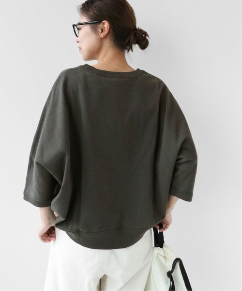 JOURNAL STANDARD relume(ジャーナルスタンダード レリューム)の「《追加》度甘裏毛ドルマンプルオーバー(Tシャツ/カットソー・レディース・チャコールグレー/ホワイト/グレー・FREE)」の11枚目の写真