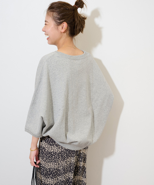 JOURNAL STANDARD relume(ジャーナルスタンダード レリューム)の「《追加》度甘裏毛ドルマンプルオーバー(Tシャツ/カットソー・レディース・チャコールグレー/ホワイト/グレー・FREE)」の19枚目の写真