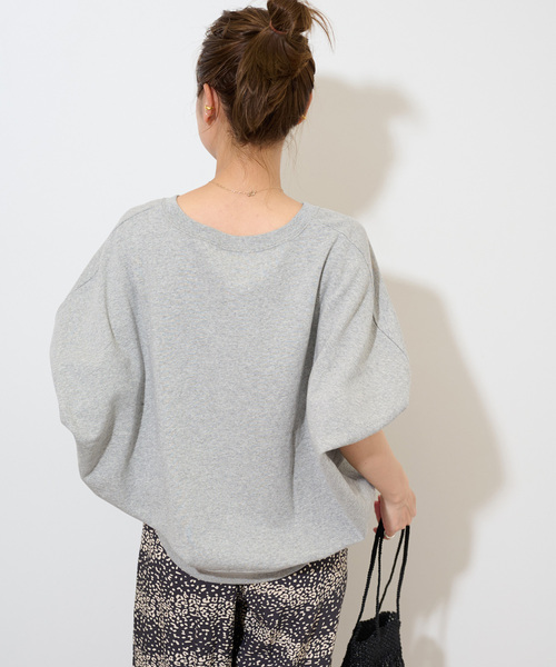 JOURNAL STANDARD relume(ジャーナルスタンダード レリューム)の「《追加》度甘裏毛ドルマンプルオーバー(Tシャツ/カットソー・レディース・チャコールグレー/ホワイト/グレー・FREE)」の20枚目の写真