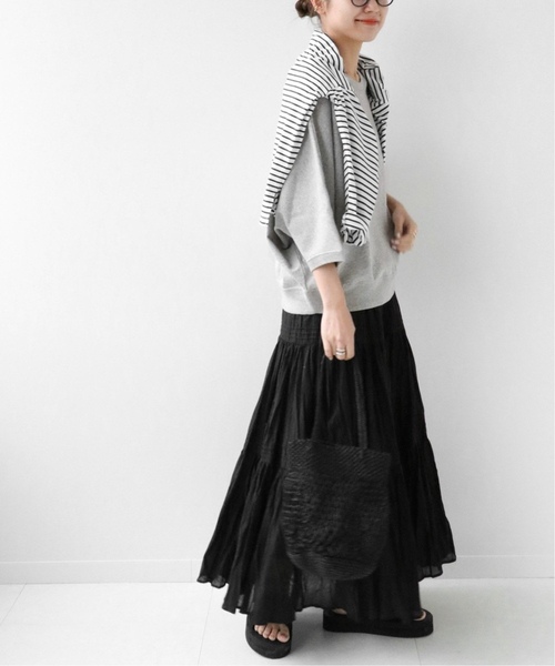 JOURNAL STANDARD relume(ジャーナルスタンダード レリューム)の「《追加》度甘裏毛ドルマンプルオーバー(Tシャツ/カットソー・レディース・チャコールグレー/ホワイト/グレー・FREE)」の22枚目の写真