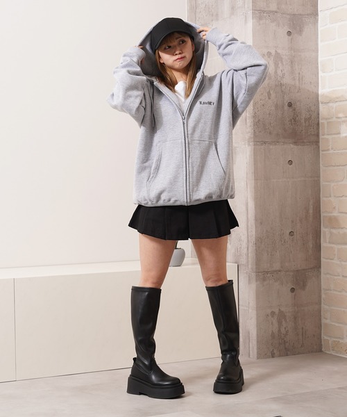Laufer(ロイファー)の「【Laufer】アブストラクト フェイス ジップパーカー / Abstract Face ZIP Hoodie(パーカー・メンズ・レッド/ブラック/グレー・M/L)」の20枚目の写真