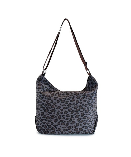 BarcosBlue（バルコスブルー）の「【BarcosBlue/バルコスブルー】レオパード柄バイカラーショルダーバッグ（ショルダーバッグ・レディース・ブラック/イエロー・ONE SIZE）」の11枚目の写真