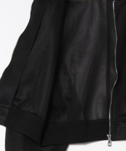 Social GIRL（ソーシャルガール）の「ダンボールシアーMA-1ブルゾン（MA-1・レディース・ホワイト/ブラック/カーキ/モカ・M）」の5枚目の写真