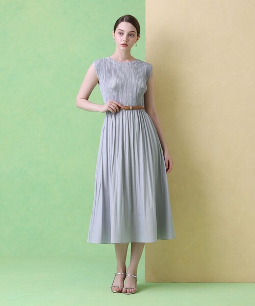 ANAYI サッカーストレッチプリーツ ワンピース ANAYI ワンピース サッカーストレッチプリーツ : ZOZOTOWN Yahoo