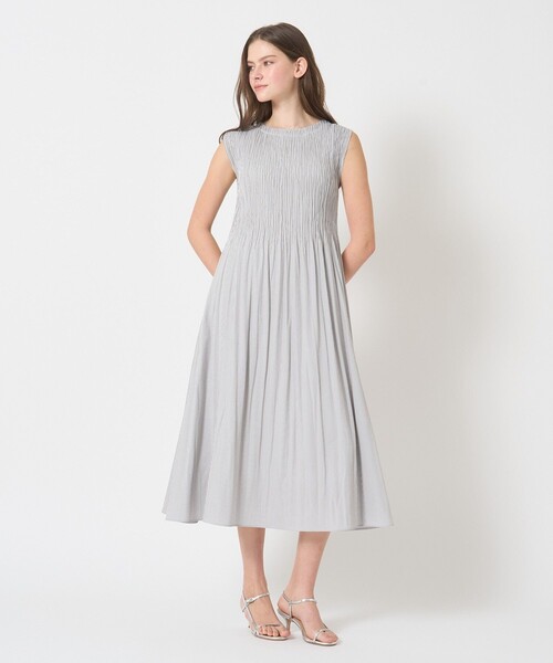 ANAYI サッカーストレッチプリーツ ワンピース ANAYI｜サッカーストレッチプリーツ ワンピース | Rakuten