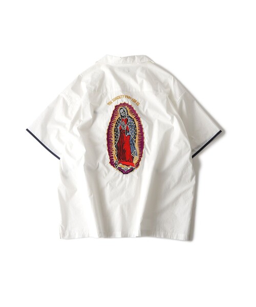 Subciety（サブサエティ）の「Barber shirt（シャツ/ブラウス・メンズ・ホワイト/ブラック・MEDIUM/SMALL/X-LARGE/LARGE）」の16枚目の写真