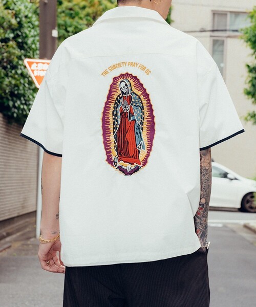 Subciety（サブサエティ）の「Barber shirt（シャツ/ブラウス・メンズ・ホワイト/ブラック・MEDIUM/SMALL/X-LARGE/LARGE）」の19枚目の写真